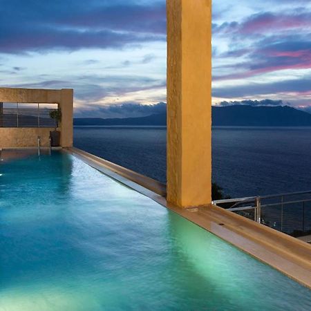 Beachfront Ravdoucha Epavlis Eleni Villa - Pool, Hot Tub, Gym, Sauna, Private Parking, Wifi Chania  Buitenkant foto