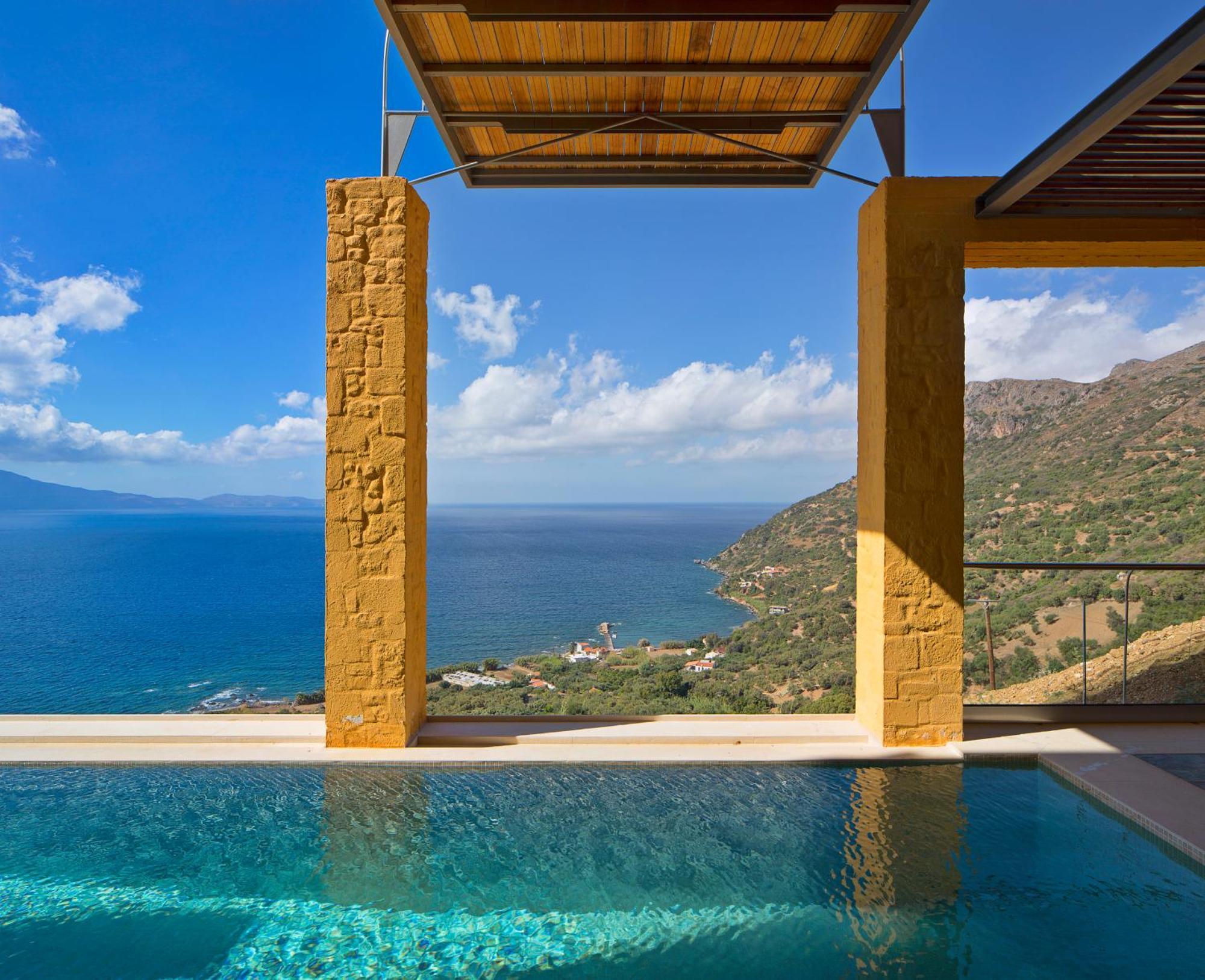 Beachfront Ravdoucha Epavlis Eleni Villa - Pool, Hot Tub, Gym, Sauna, Private Parking, Wifi Chania  Buitenkant foto