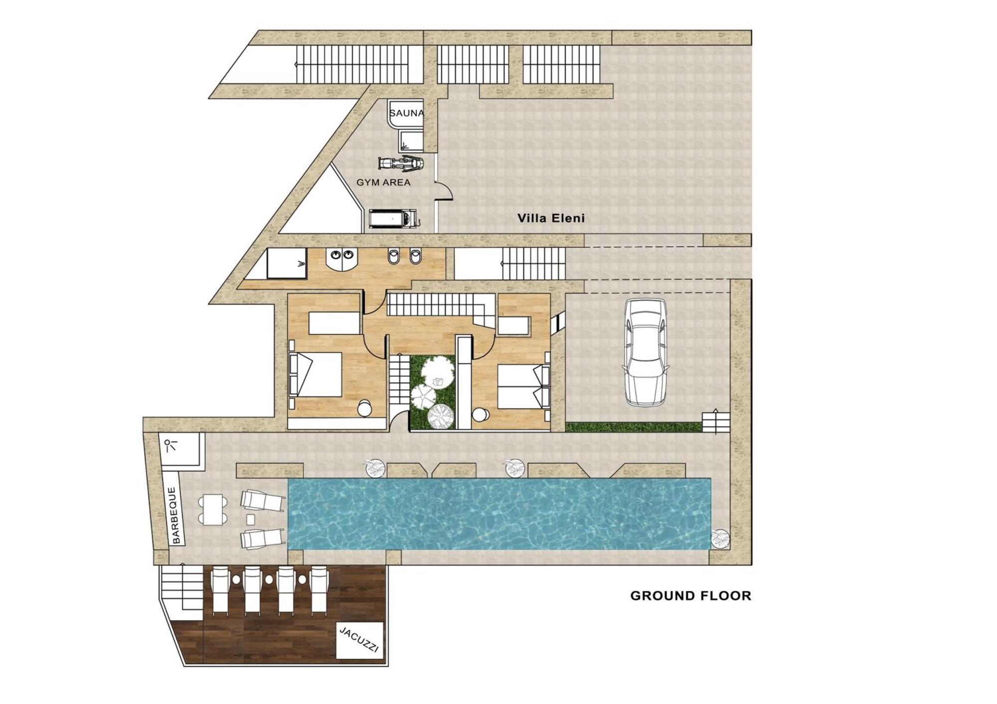 Beachfront Ravdoucha Epavlis Eleni Villa - Pool, Hot Tub, Gym, Sauna, Private Parking, Wifi Chania  Buitenkant foto
